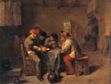 cardplayers in an inn